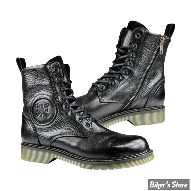 BOTTINES - JOHN DOE MOTORCYCLE - RIDING BOOTS SIXTY - NOIR - POINTURE 36