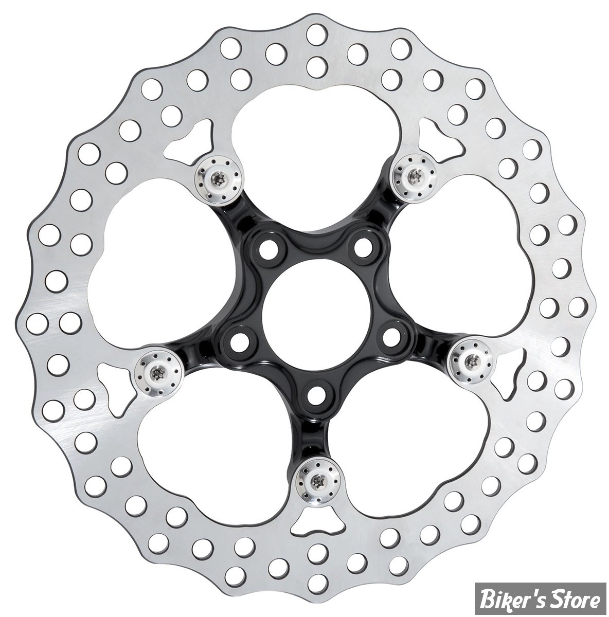 DISQUE AVANT - 12.6" - OEM 41500158A - ARLEN NESS - SPIDER / NOIR - 300-108