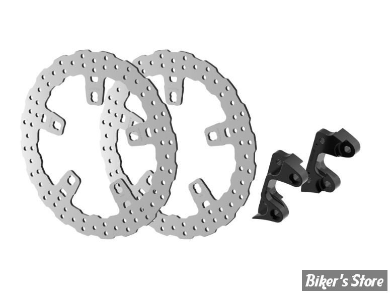 ECLATE DF - PIECE N° 01 - DISQUE AVANT 13.00" - RICK'S MOTORCYCLES - WAVE DESIGN - MODÈLE : WAVE - KIT - 20-K41500017-330