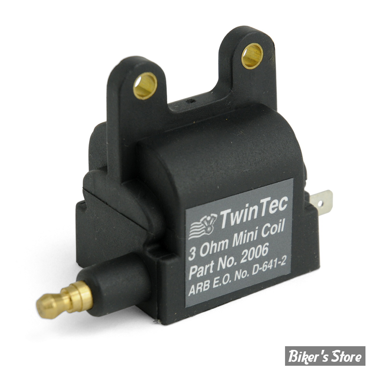 BOBINE - CUSTOM SINGLE FIRE - DAYTONA TWIN TEC - HO Mini Ignition Coil – 3 Ohm - EO Legal - EVO/Shovel - 1970-1999 - 2006