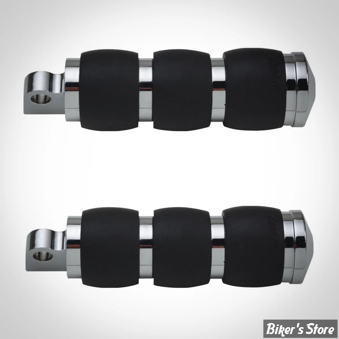 REPOSES PIEDS AVON -  FOLDING VELVET CHROME - Reposes pieds AVON Performance - VELVET Air  - Chrome - FP-AIR-93