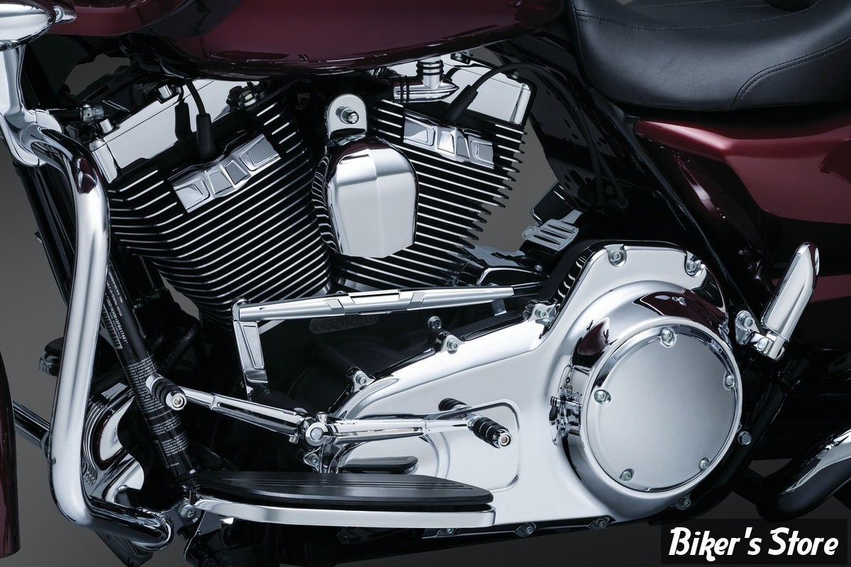 TUINCYN Levier De Liaison Avec Bande De Crâne Pour Harley Davidson Electra Softail Road King 1980-2021