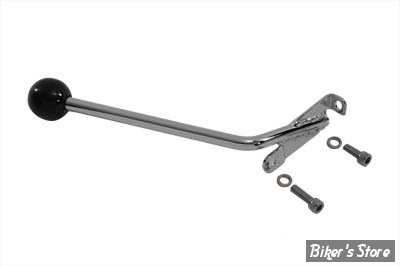 JOCKEY SHIFT - LEVIER DE SELECTEUR MANUEL - JOCKEY SHIFT - SOFTAIL FXTS/FLST 86/05 - Chrome Jockey Shifter Lever with Knob - CHROME