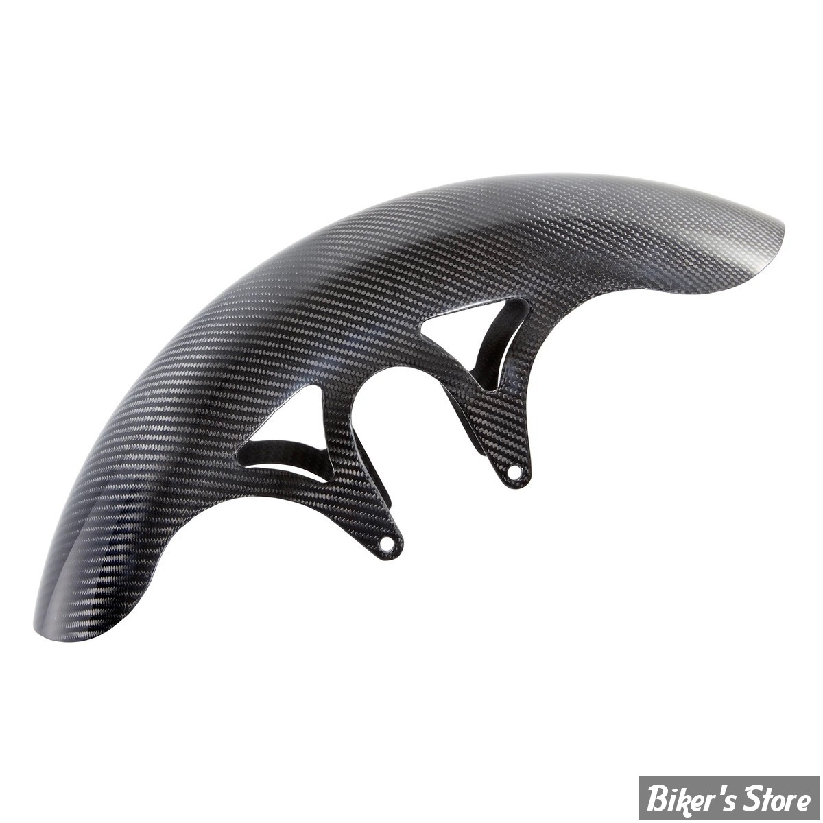 GARDE BOUE AVANT CUSTOM -  TOURING 99/13 - ARLEN NESS - 21" - CARBON PRO SPORT FRONT FENDER - CARBON FIBER - 210-040