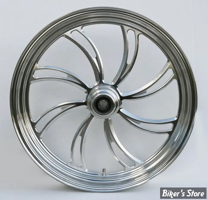 21 x 3.50 - ROUE ULTIMA ALUMINIUM - APPLICATION CUSTOM AXE 1" - VORTEX - S-F - VORTEX Front Wheel  - POLI - 37-807