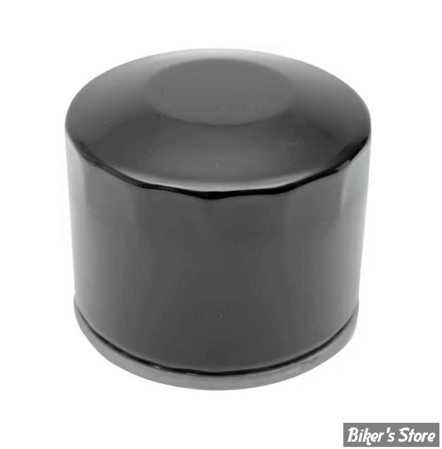 FILTRE A HUILE - SPORTSTER 80/84 ET FL/FX 82/84 - DRAG SPECIALTIES - NOIR - 63782-80A ET 63810-80