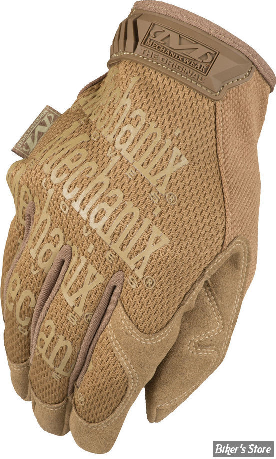 Gants Mechanix original Tan - Blowback Shop Sàrl