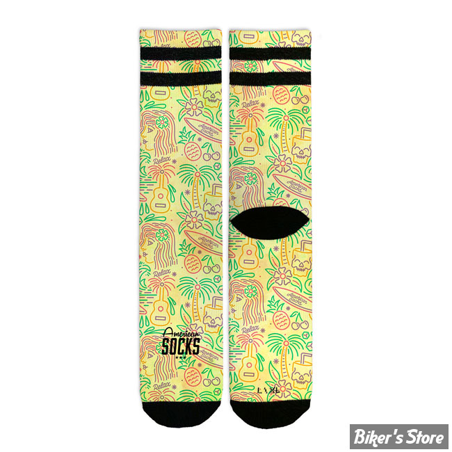 CHAUSSETTES - AMERICAN SOCKS - SIGNATURE - TROPICAL VIBE - POINTURE 38-41