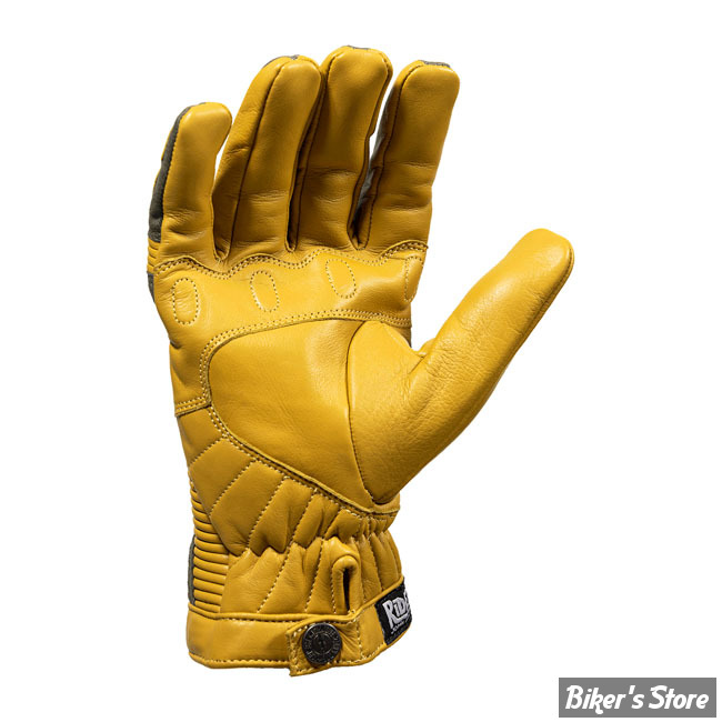 GANTS - JOHN DOE - DURANGO - JAUNE / VERT OLIVE - TAILLE S