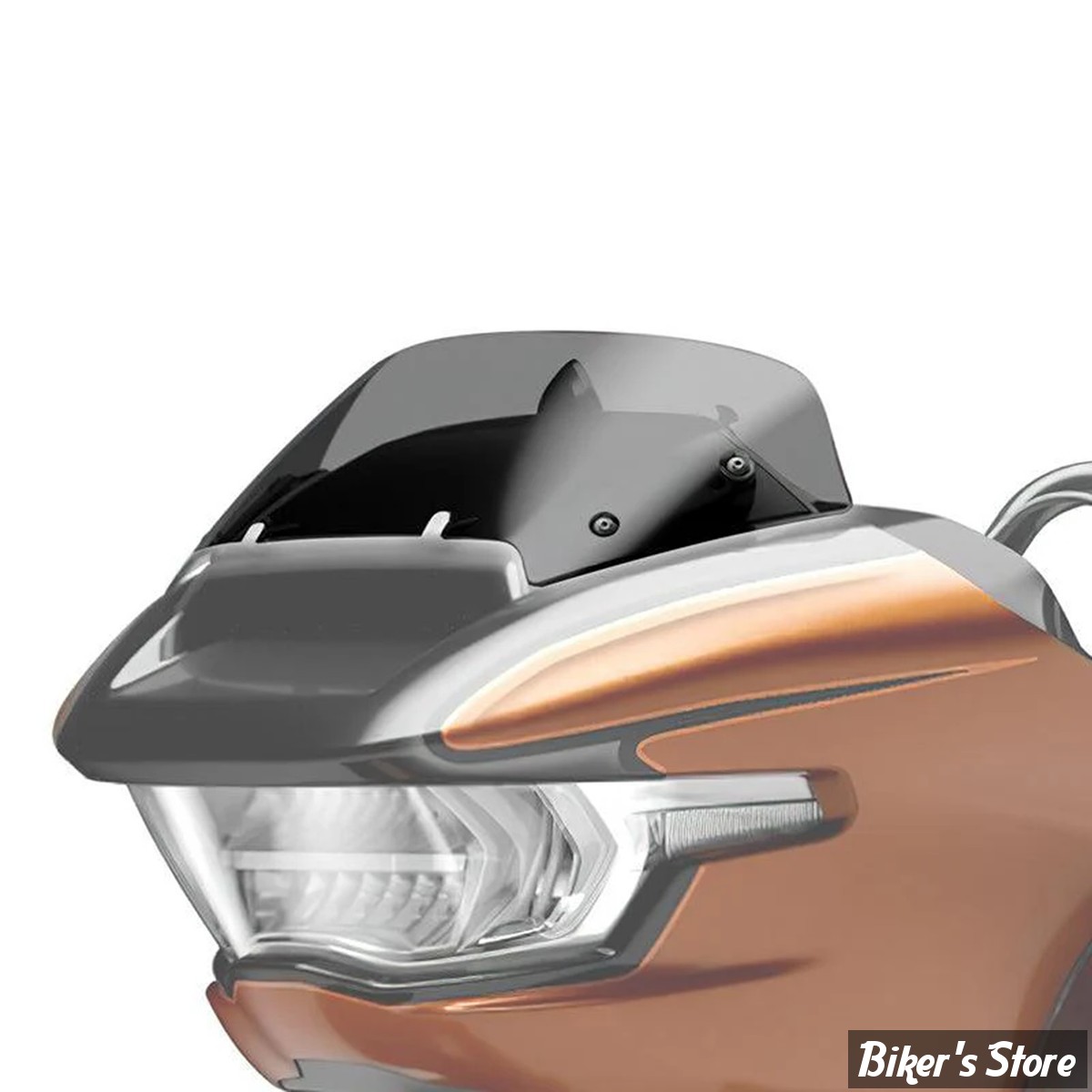 PARE BRISE - FLTRXSE 2023UP / FLTRX 2024UP - HAUTEUR 20.30CM / 8" - ZODIAC - SHARKNOSE -  COULEUR : NOIR - 775334