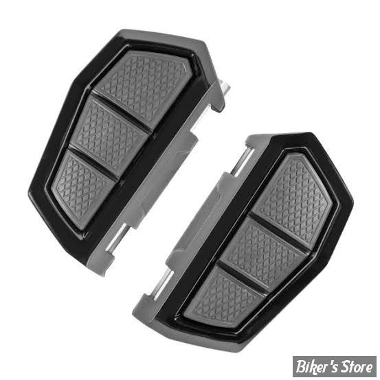 PLATEFORMES PASSAGER SPECIFIQUE HD - TOURING / SOFTAIL FLST / DYNA FLD - KURYAKYN - ENYGMA - NOIR - KUR10026-2 / 10026-2