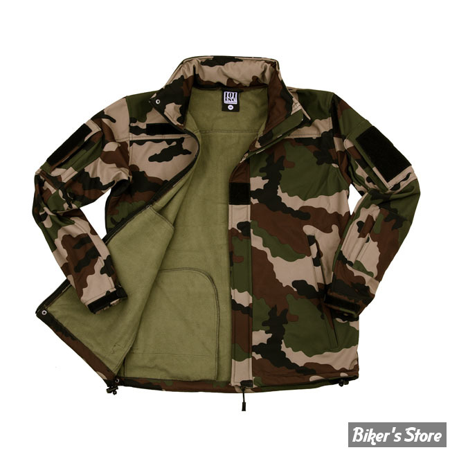 BLOUSON - 101 INC - TACTICAL SOFT SHELL JACKET - CAMOUFLAGE - TAILLE S