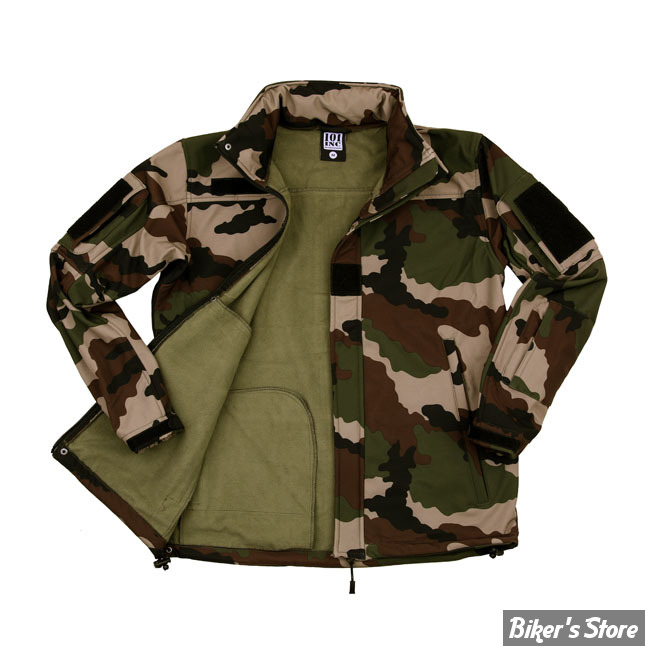 BLOUSON - 101 INC - TACTICAL SOFT SHELL JACKET - CAMOUFLAGE - TAILLE XL