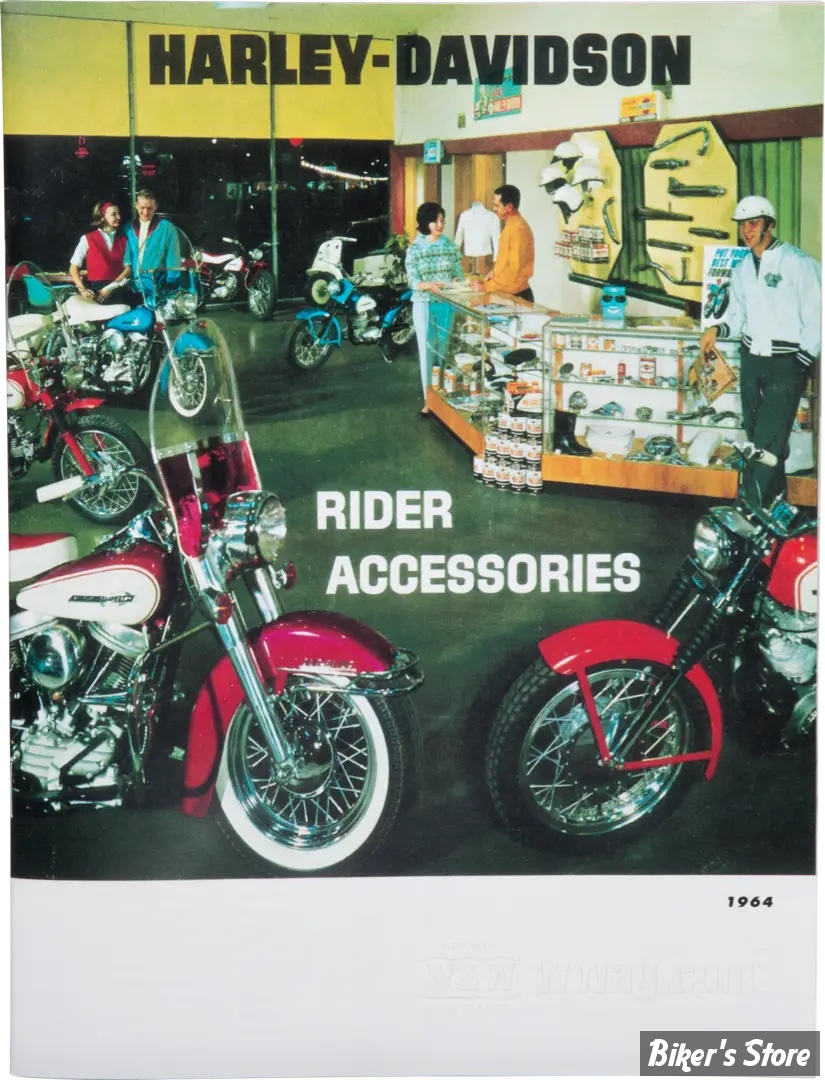 CATALOGUE D'ACCESSOIRES - EDITION : 1964 - H-D Motorcycle Accessories 1964