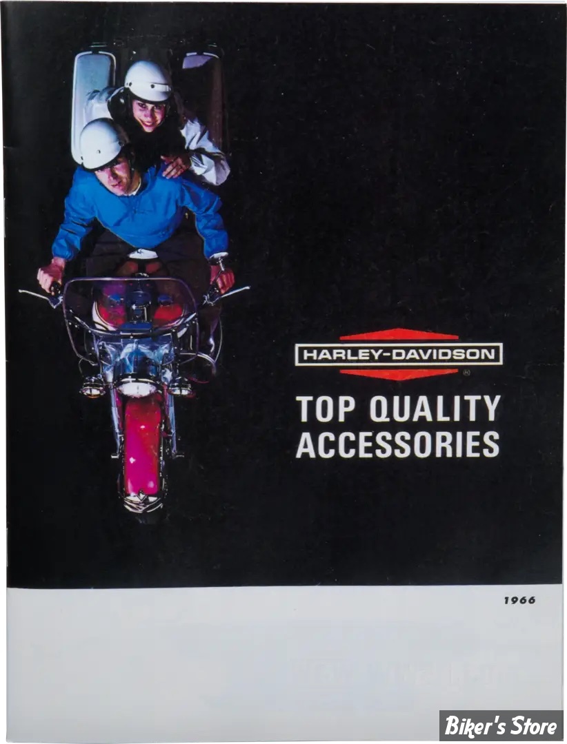 CATALOGUE D'ACCESSOIRES - EDITION : 1966 - H-D Motorcycle Accessories 1966