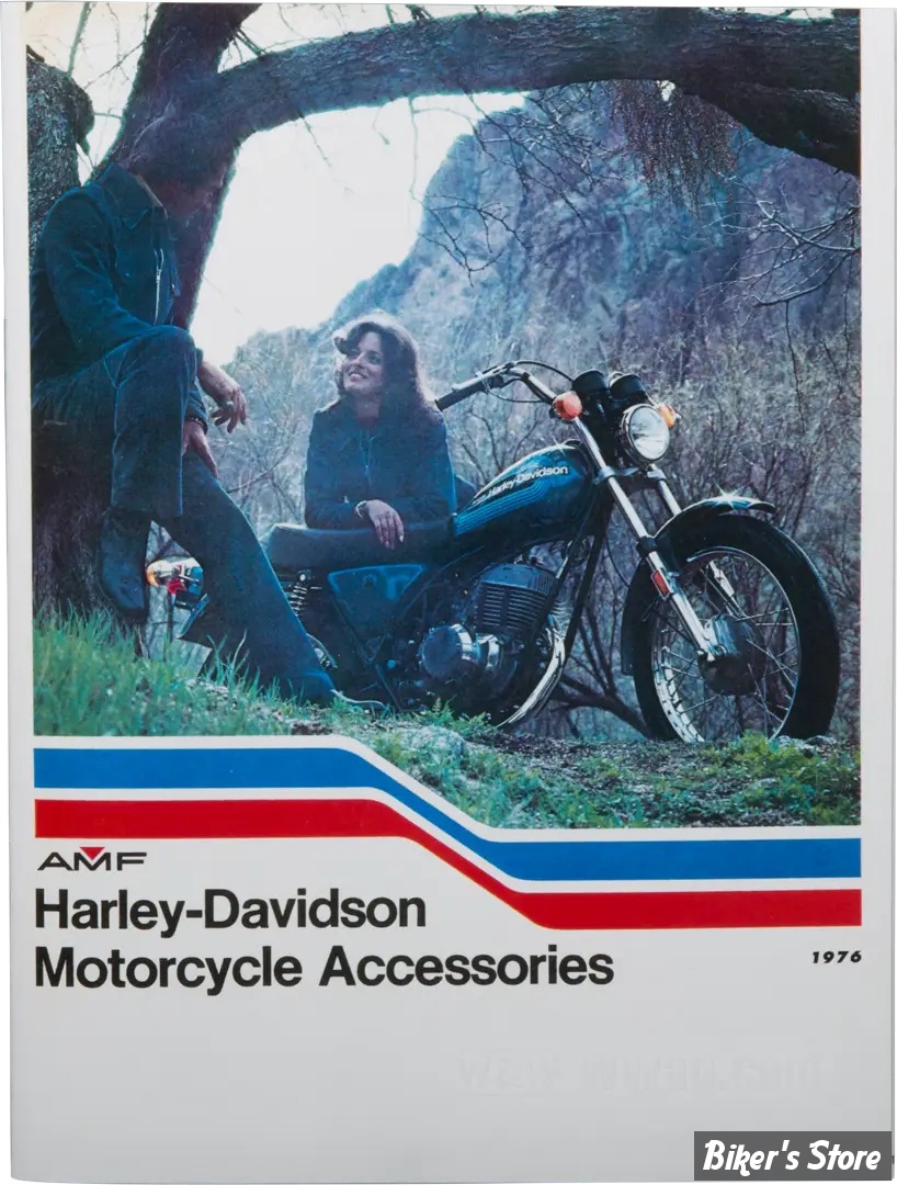 CATALOGUE D'ACCESSOIRES - EDITION : 1976 - H-D Motorcycle Accessories 1976