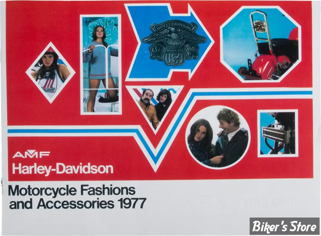 CATALOGUE D'ACCESSOIRES - EDITION : 1977 - H-D Motorcycle Accessories 1977