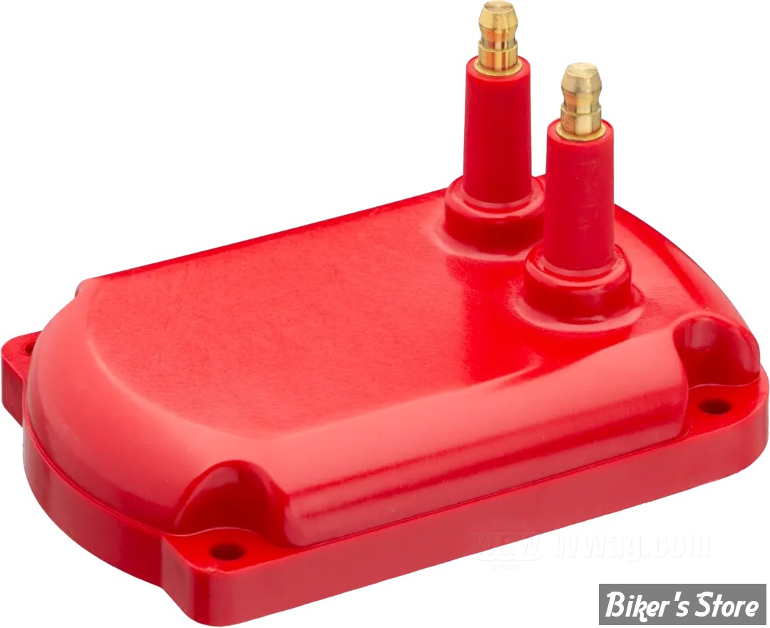 ECLATE R - PIECE N° 04 - CACHE MAGNETOS MORRIS - RACING - ROUGE