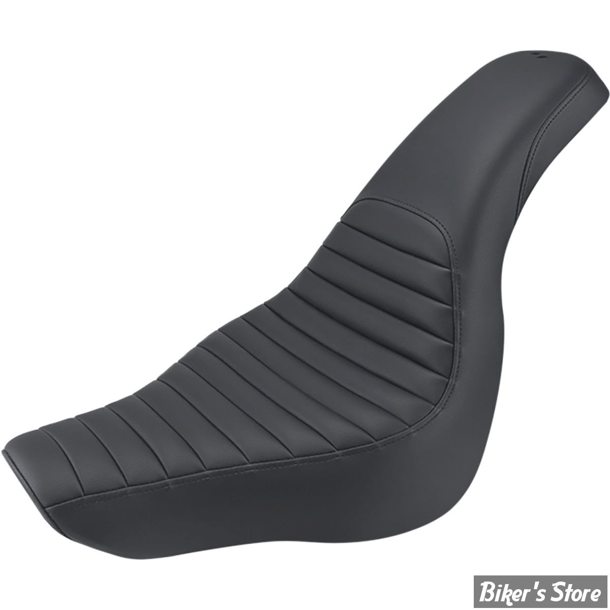 SELLE DUO - SOFTAIL FXLR / FLSB 18UP - SADDLEMEN - Profiler™ Tuck And Roll - Seat - NOIR 
