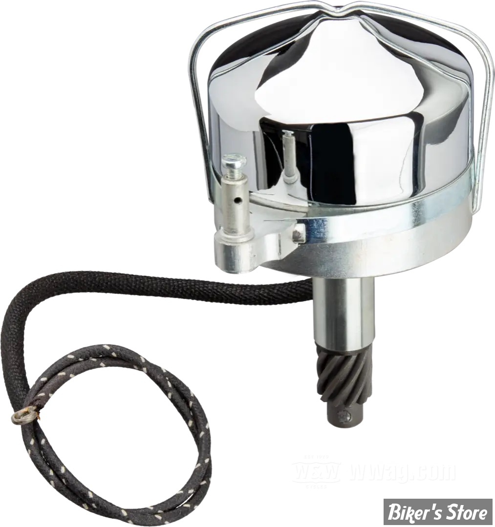 ECLATE R - PIECE N° 00 - DISTRIBUTEUR - OEM 32506-37 / 32575-37 - FLATHEAD 1937/1946 - CHROME