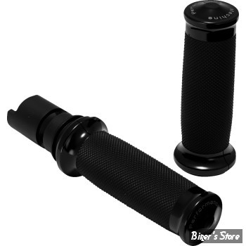 POIGNEES - PERFORMANCE MACHINE - Contour Color Grips - TIRAGE ELECTRONIQUE 23UP - NOIR / NOIR - 0063-2105M-B