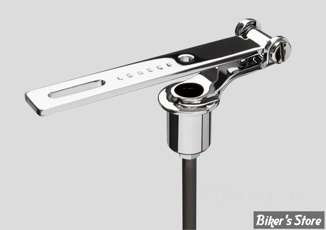 ECLATE T - PIÈCE N° 14 - Support avant de Selles solo Custom de LeBeeF - CHROME