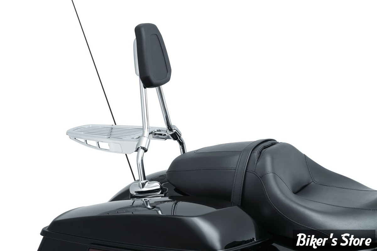 KIT SISSY BAR KURYAKYN TOURING 14UP ALL IN ONE SISSY BAR CHROME