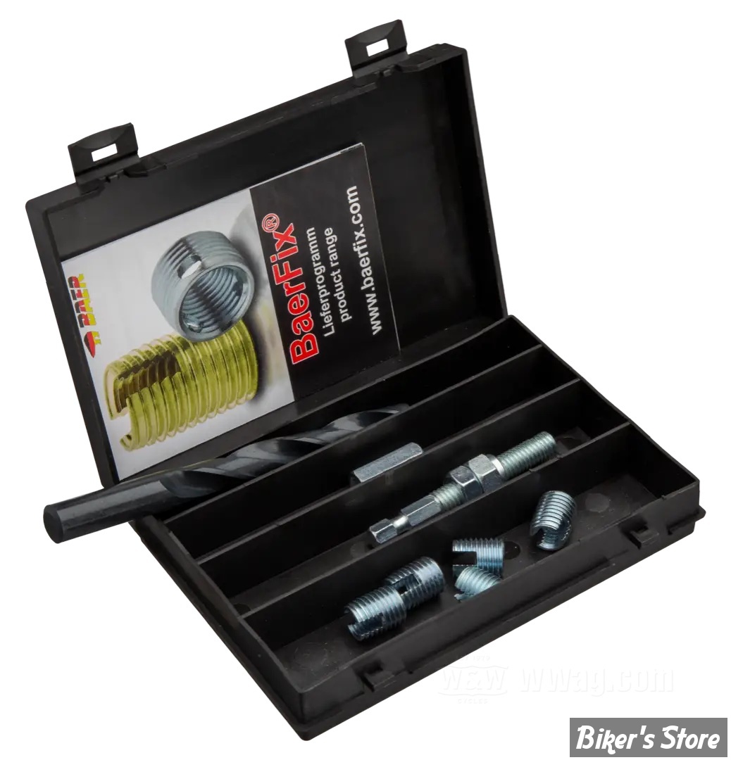 FILETAGE : 5/16"-18 - KIT DE RÉPARATION DE FILETAGE / HELICOIL - BAERFIX - 5/16-18