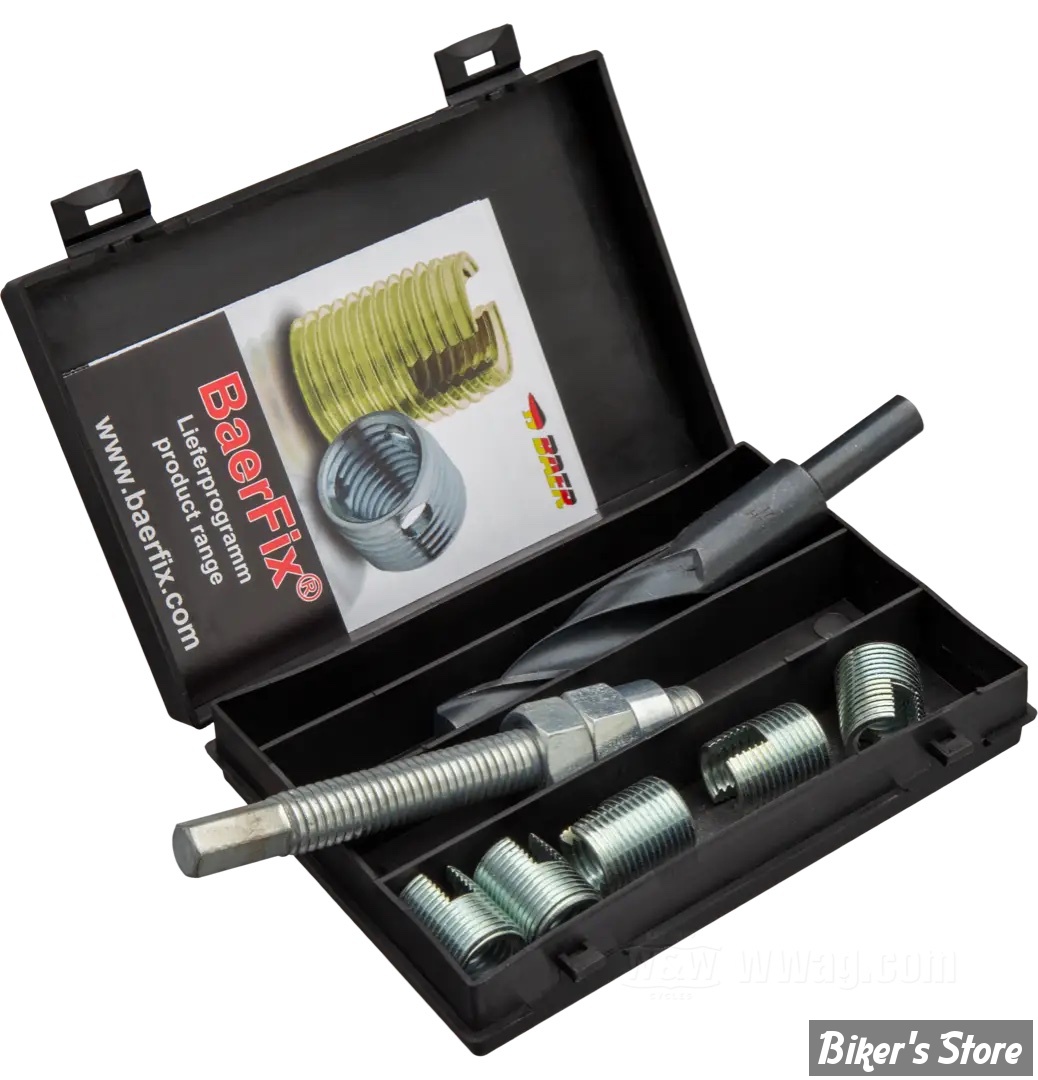 FILETAGE : 1/2"-13 - KIT DE RÉPARATION DE FILETAGE / HELICOIL - BAERFIX - 1/2"-13