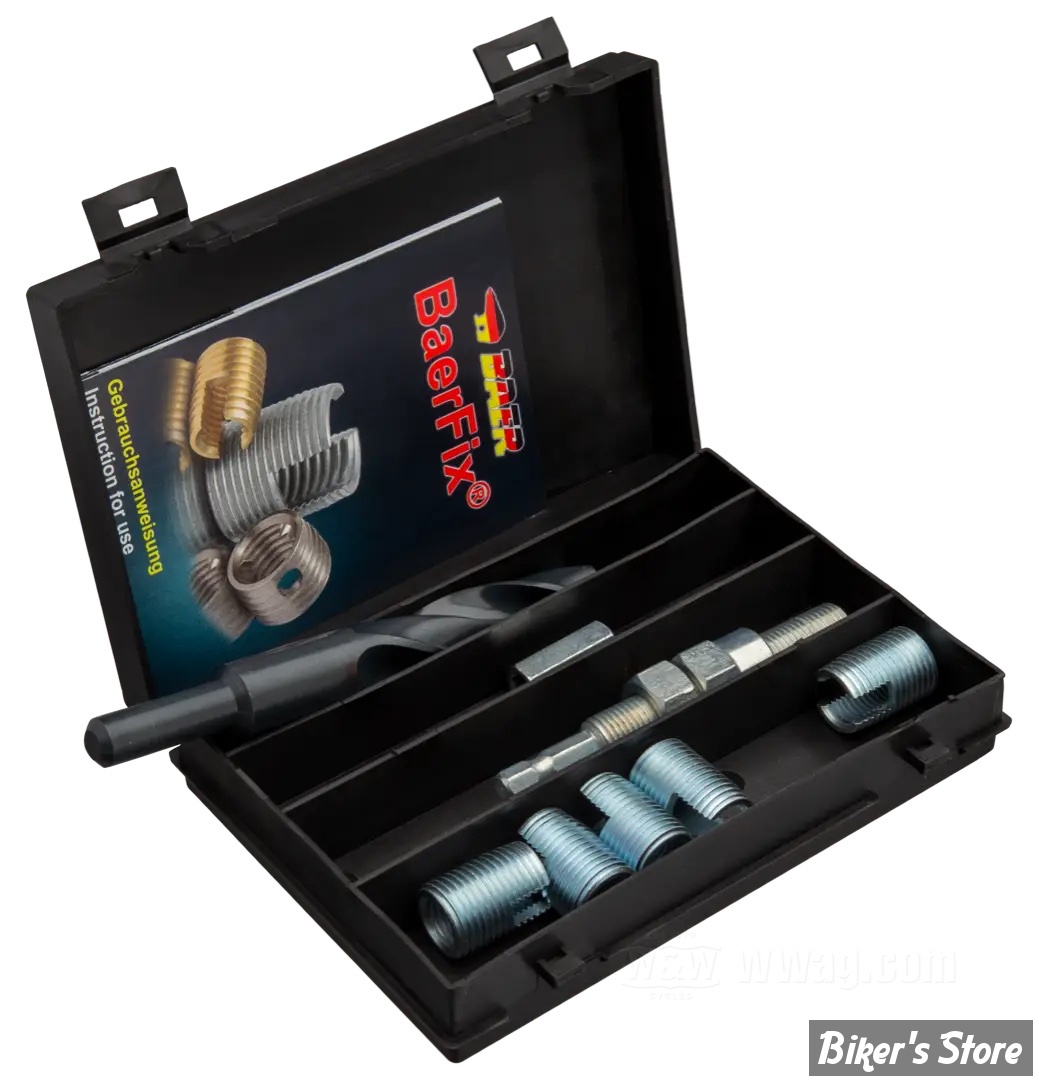 FILETAGE : 7/16"-20 - KIT DE RÉPARATION DE FILETAGE / HELICOIL - BAERFIX - 7/16-20