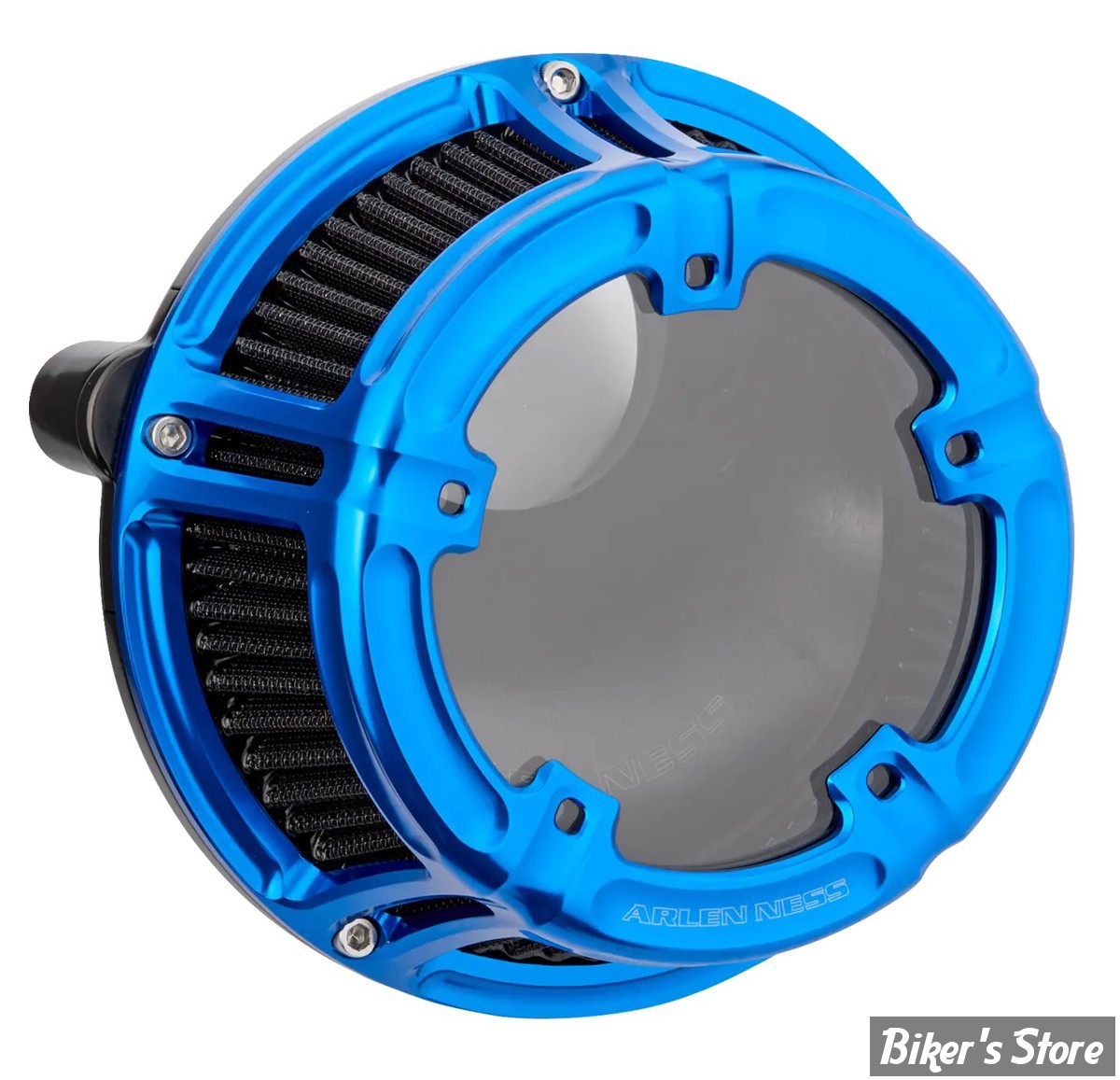 FILTRE A AIR - A.NESS - MILWAUKEE EIGHT 2023UP - METHOD® AIR CLEANER - FINITION : ANODISE BLEU - 600-239