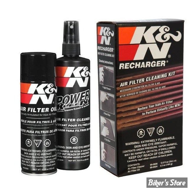 KIT ENTRETIEN FILTRE K&N - 99-5003EU