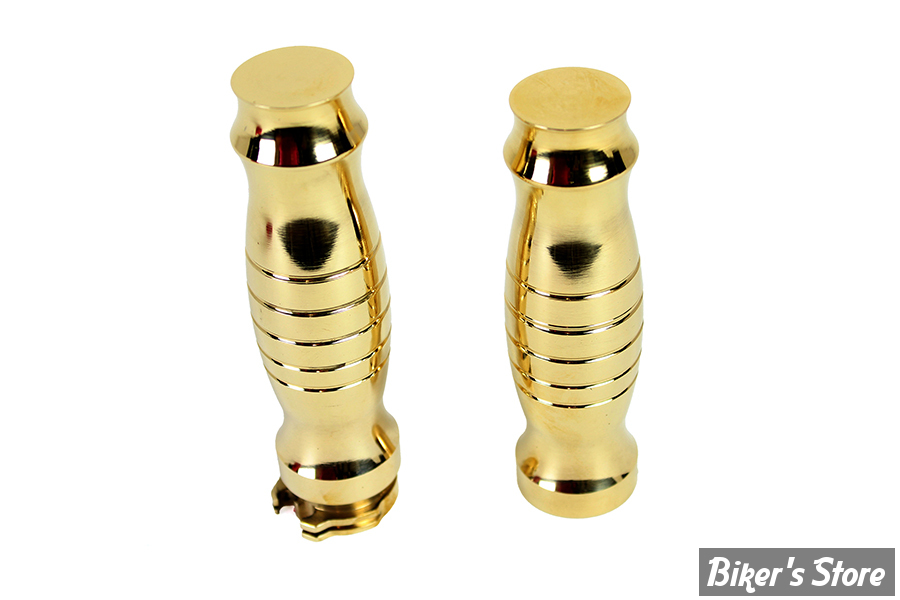 POIGNEES - V-TWIN TEDD CYCLE / WYATT GATLING - Profile Barrel Grip Set - LAITON