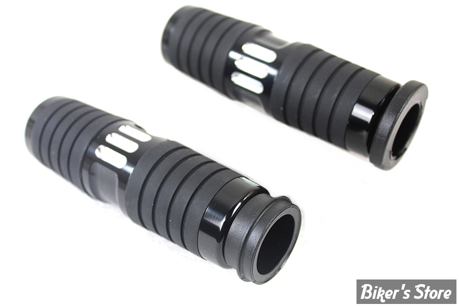 POIGNEES - V-TWIN TEDD CYCLE - OEM 56100319 - Hand Grip Set  - NOIR