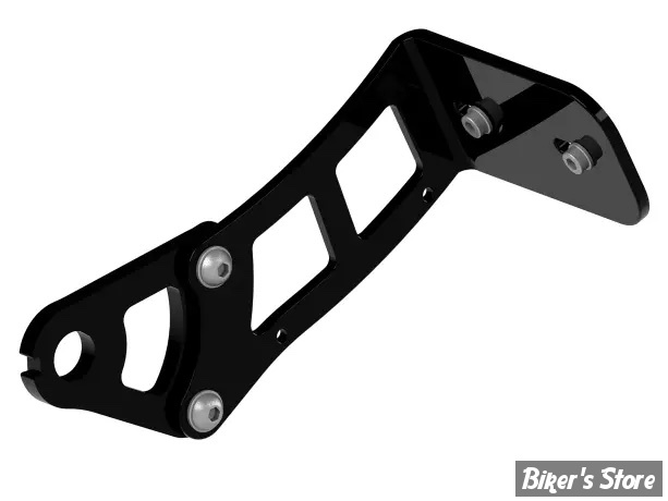 -  SUPPORT DE PLAQUE LATERALE - THUNDERBIKE - SOFTAIL 2000/2007 - NOIR - 28-70-401