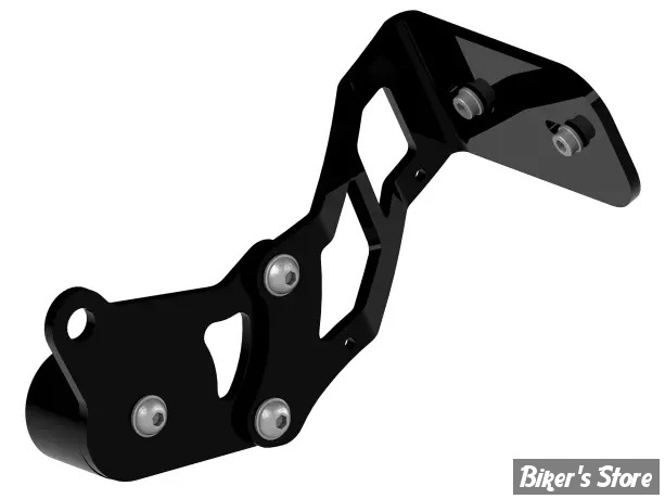 -  SUPPORT DE PLAQUE LATERALE - THUNDERBIKE - V-ROD 2002/2017 - NOIR  - 28-73-061