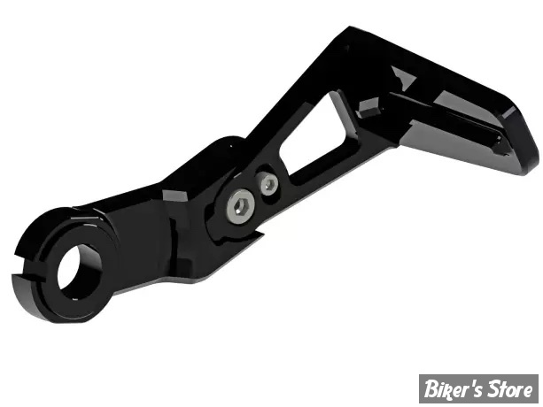 -  SUPPORT DE PLAQUE LATERALE - THUNDERBIKE - SOFTAIL M8 2018UP - Medium Pro Alu Side Mount License Plate - NOIR - 28-74-221