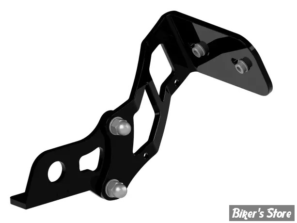 -  SUPPORT DE PLAQUE LATERALE - THUNDERBIKE - SPORTSTER 2000/2003 - NOIR - 28-76-071