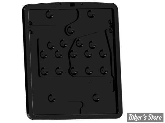 FRANCE - SUPPORT DE PLAQUE 210 X 130 MM - THUNDERBIKE - 210 X 130 MM - FINITION :  NOIR - 28-98-500