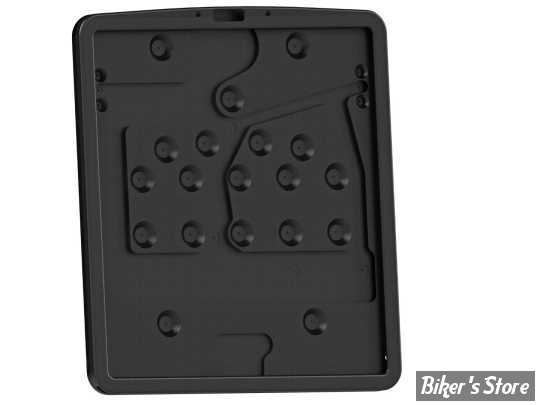 FRANCE - SUPPORT DE PLAQUE 210 X 130 MM - THUNDERBIKE - 210 X 130 MM - FINITION :  NOIR MAT - 28-98-510