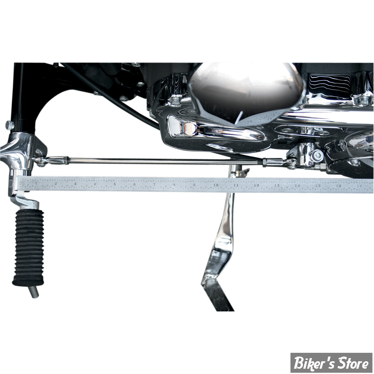 KIT DE DEPLACEMENT DE COMMANDES AVANCEES RALLONGE SPORTSTER 14UP