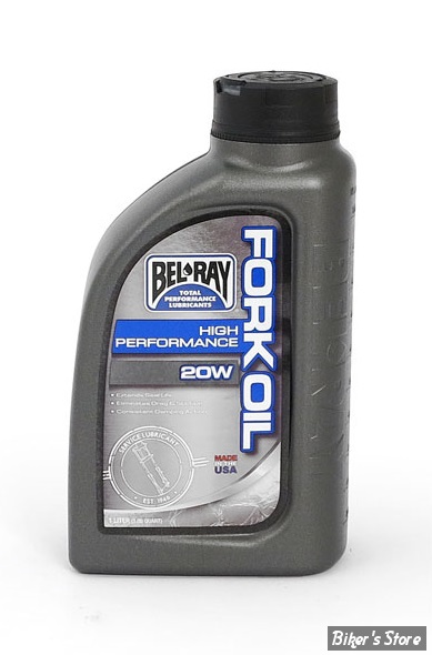 HUILE DE FOURCHE - 20W - BEL-RAY - OEM 99884-80 - 1 LITRE
