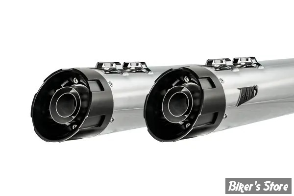 - SILENCIEUX  ZARD - TOURING MILWAUKEE EIGHT / CVO 25UP - TOURING SLIP-ONS RACING  - CHROME - ZHD048S10SAR-C
