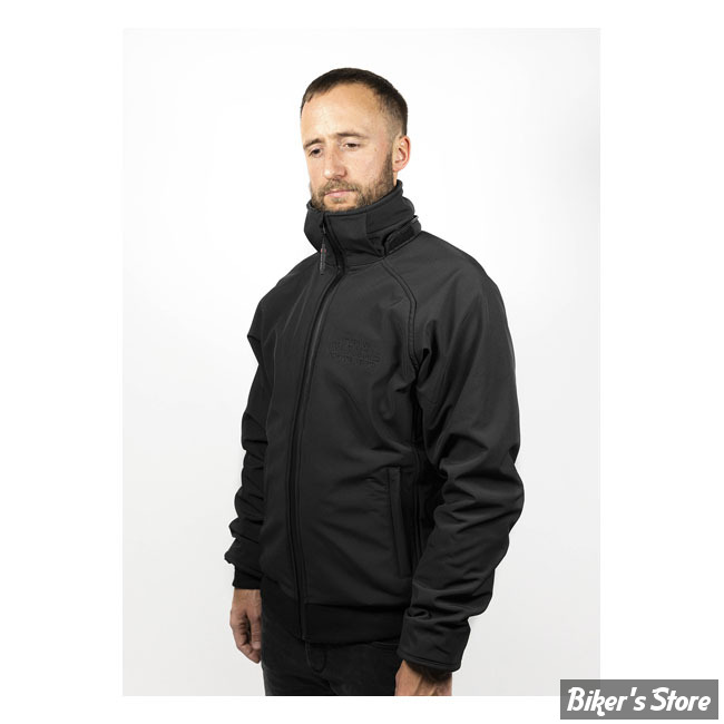 VESTE - JOHN DOE - SOFTSHELL - NOIR - TAILLE S