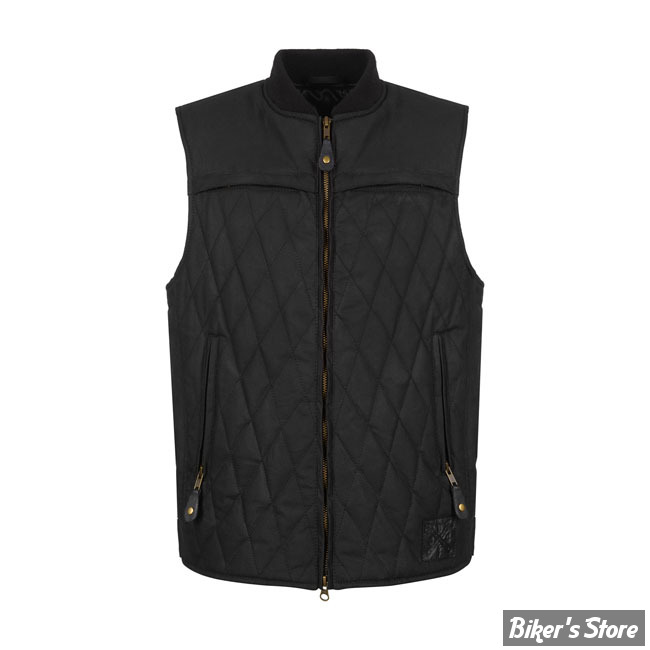 GILET SANS MANCHE - JOHN DOE - LOWRIDER WAX - NOIR - TAILLE S