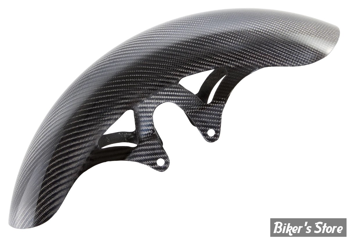 GARDE BOUE AVANT CUSTOM - TOURING 14UP - ARLEN NESS - CARBON FIBER PRO SPORT FRONT FENDER - CARBON FIBER - 210-034