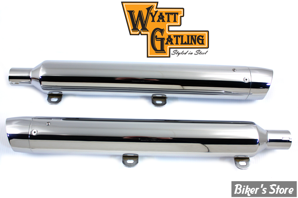 - SILENCIEUX - SOFTAIL FLSTS 97/06 - 29" Muffler Set - V-TWIN - LONGUEUR : 29" - CHROME - 