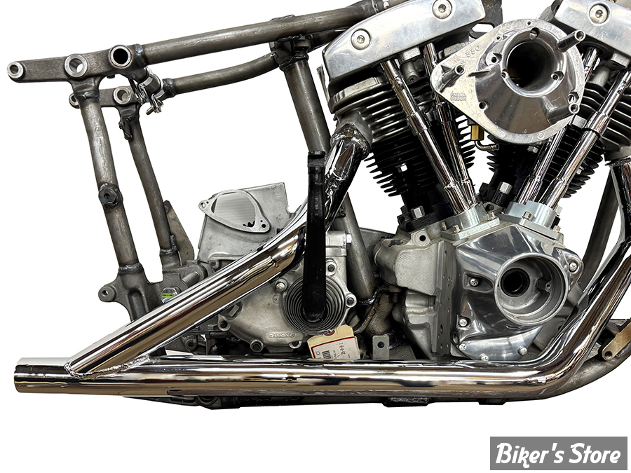 ECLATE WL - PIECE N° 05 - COLLECTEUR D'ECHAPPEMENT - FX 1971/1972 - OEM 65463-71A / 65463-71  - CHROME