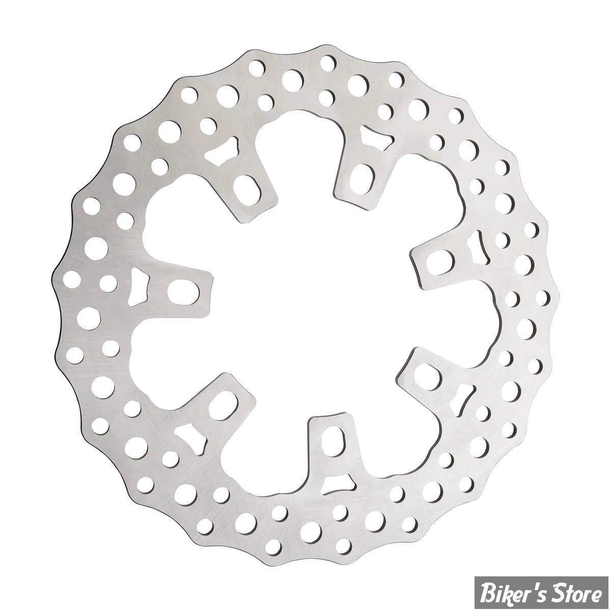 - ECLATE DF - PIECE N° 01 - DISQUE AVANT 11.8" - ARLEN NESS - OEM 41500017 - TOURING 2020UP - JAGGED ® FLT FRONT BRAKE ROTORS - FLOTTANT - 300-043