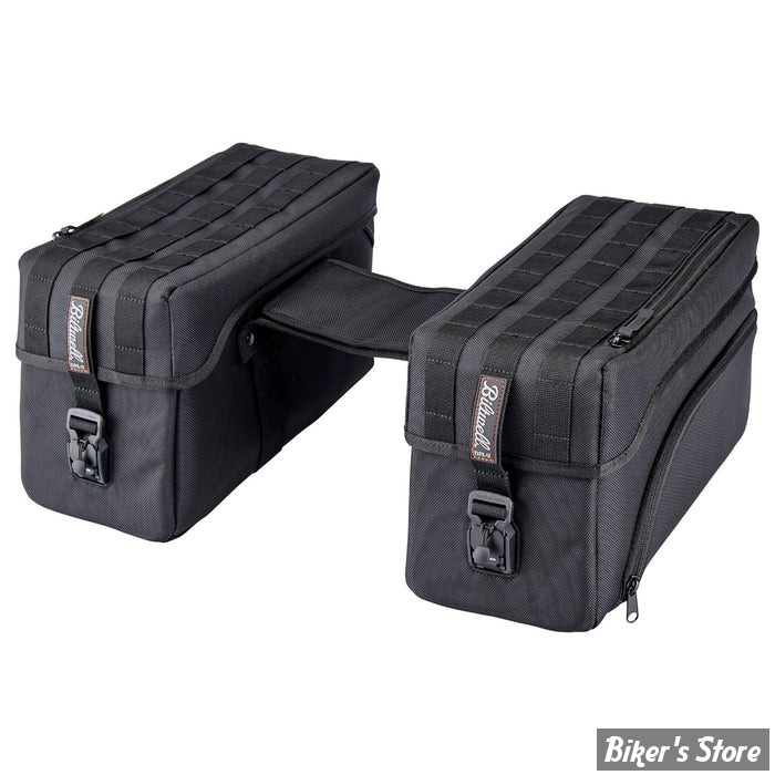 -   SACOCHES LATÉRALES - BILTWELL - EXFIL-12 MINIMALIST SADDLEBAGS - NOIR - 3026-01